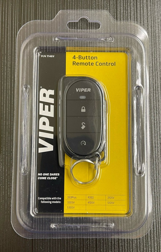 Viper 7146V 1-Way Car Alarm Replacement Remote Control Transmitter Replace 7145V