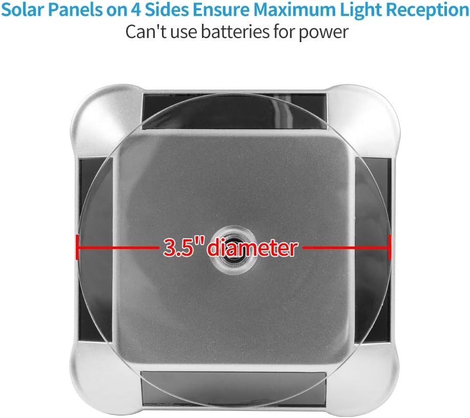 3D Printer UV Resin Curing Light with Solar Turntable 360°Rotating Stand for SL