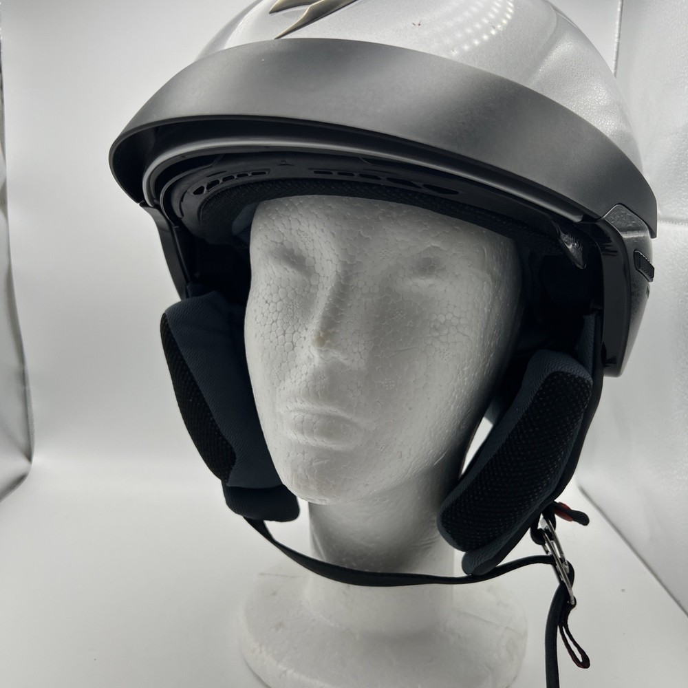 Scorpion EXO-100 Half Helmet Size Small DOT Silver Motorcycle Helmet
