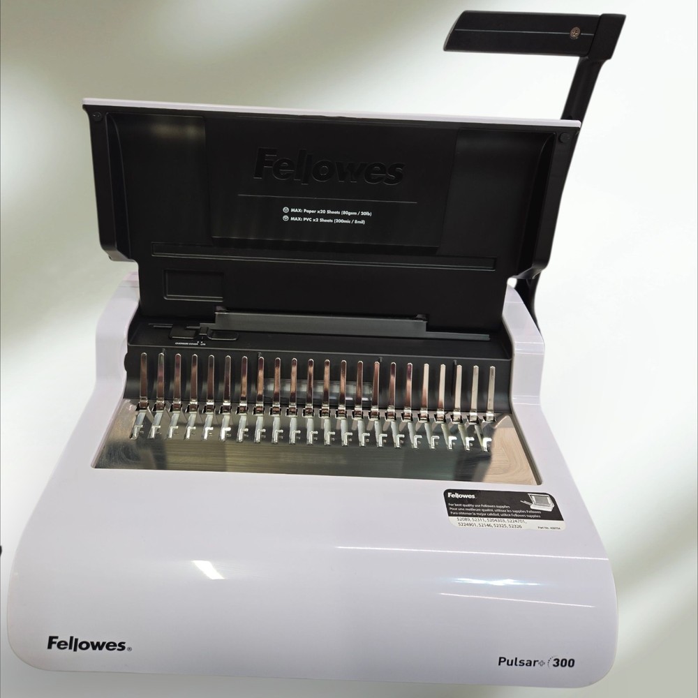 Fellowes PULSAR-E 300 Electric Binding Machine CRC52167 409704