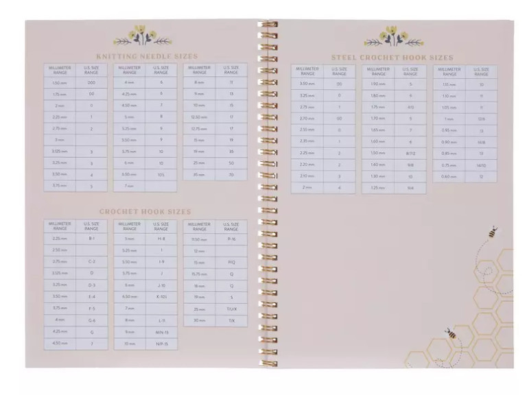 Yarn Projects In Progress Notebook New