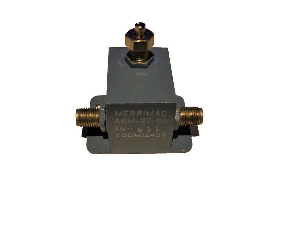 NEW MERRIMAC MODEL ABM-27-60 VARIABLE ATTENUATOR 0-20dB