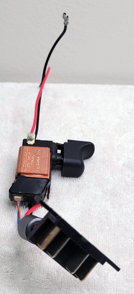 SNAP-ON TOOLS CTRS8850 18V CORDLESS RECIPROCATING SAW TRIGGER SWITCH ASSEMBLY