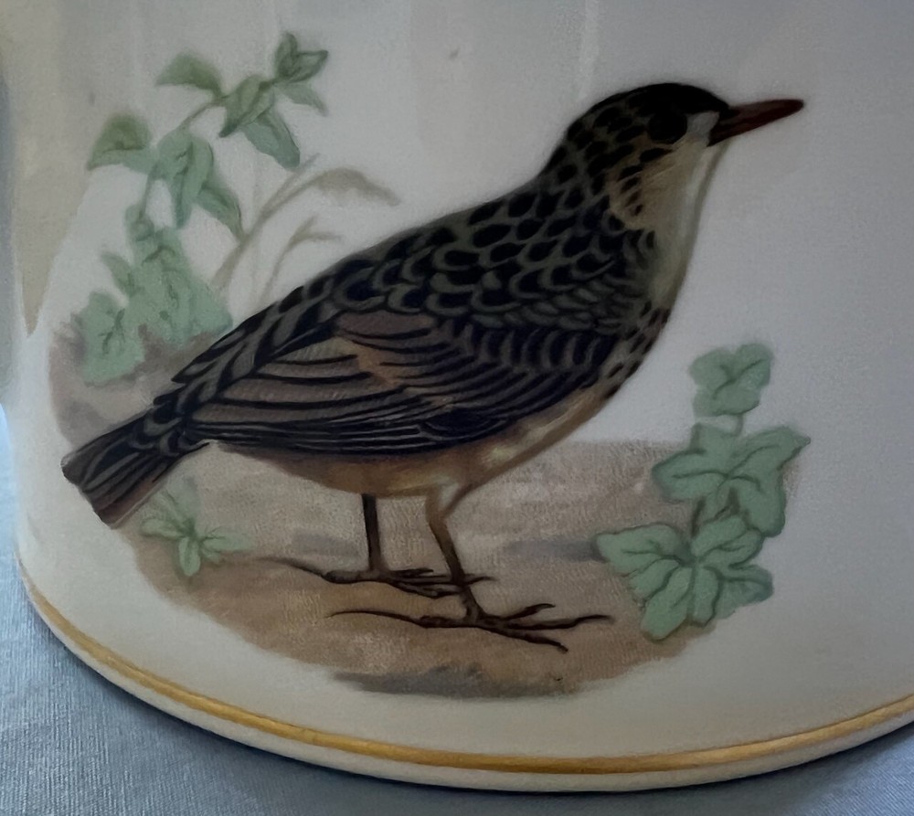 Lourioux Wild Birds 1-quart, Covered Casserole Baking Dish