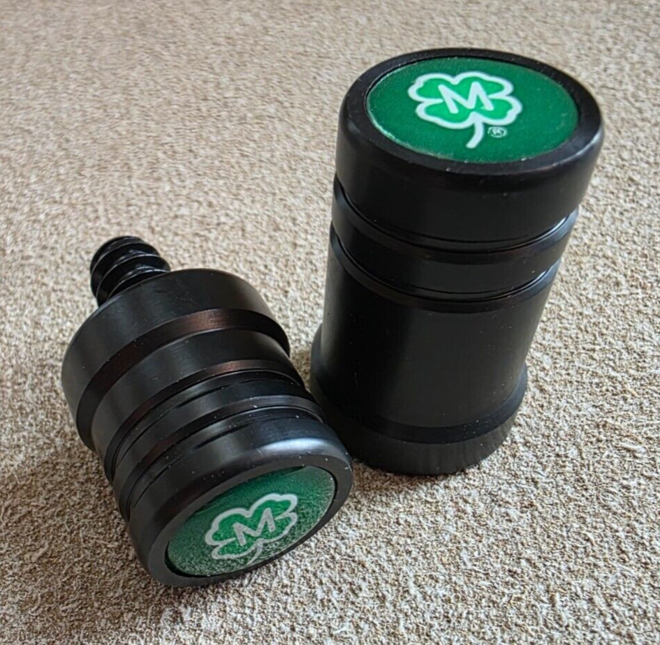 McDermott Clover Logo Joint Protector Set for your pool cue 3/8-10 thread