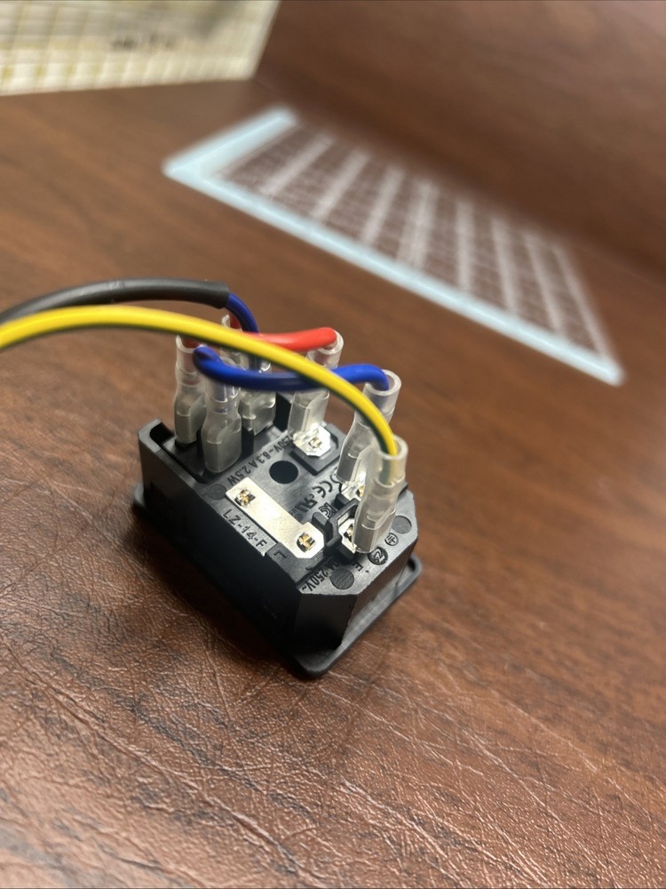 FLASHFORGE 3D Printer Adventurer 5M Part: Power Plug Adapter