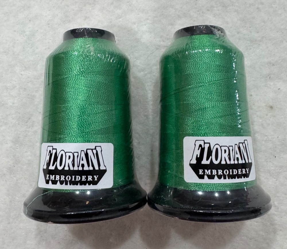 Floriani Embroidery Thread 10 New Spools Polyester Multiple Colors