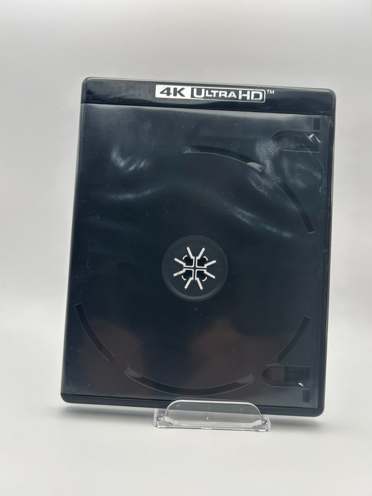 1 x 4K Bluray Double Disc Replacement Case 12.5 mm Authentic with Logo