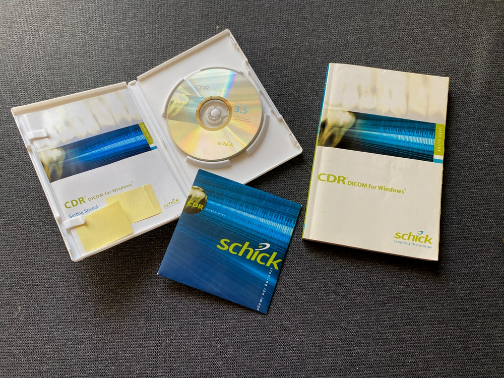 Schick CDR DICOM for Windows installation software