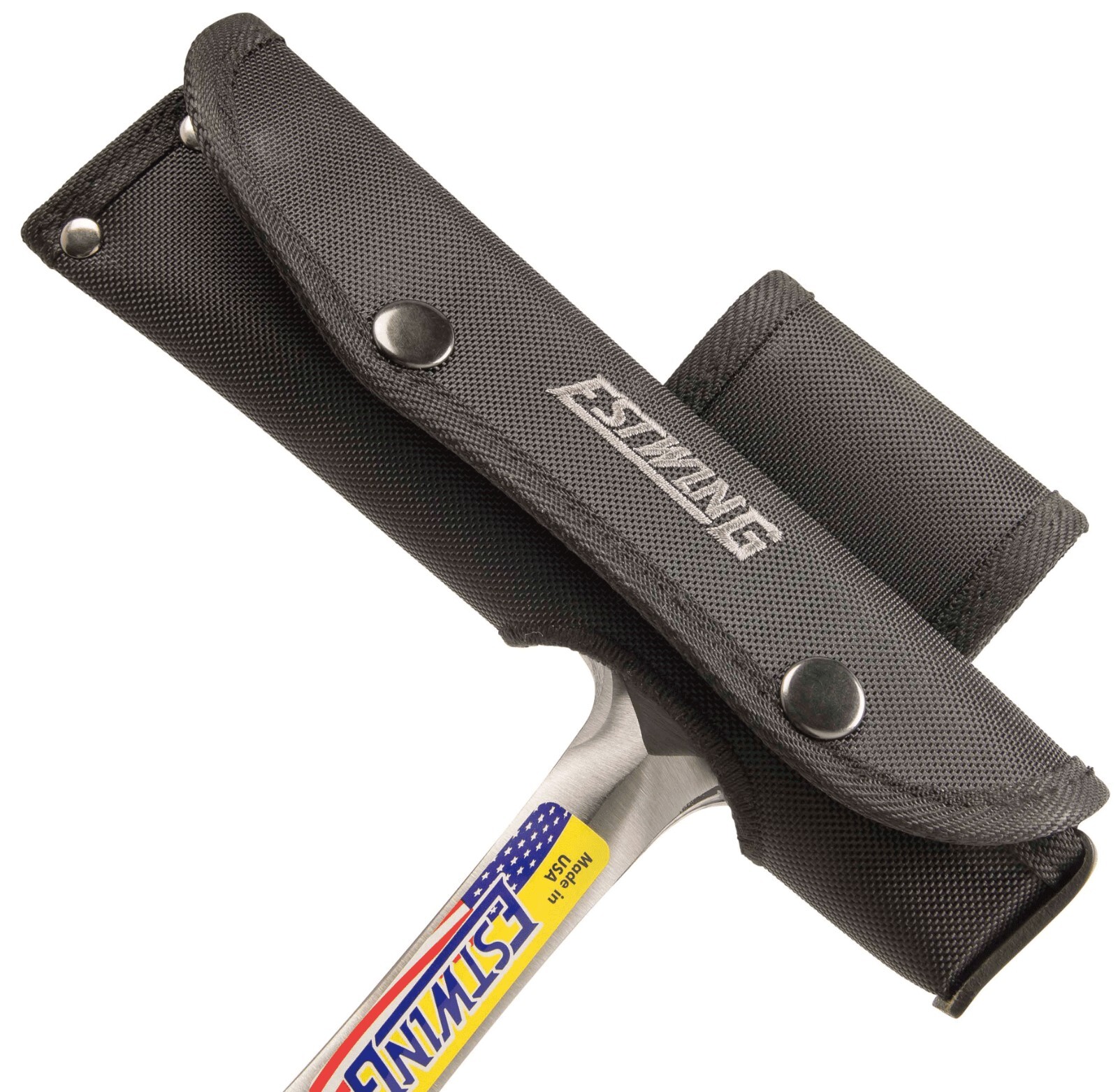 Estwing E30 22oz. Rock Pick, Smooth Face, Genuine Leather Grip, USA Made