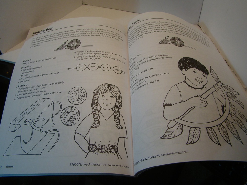 Native Americans Activity Book Grades 2+ 2007 Teacher Resource