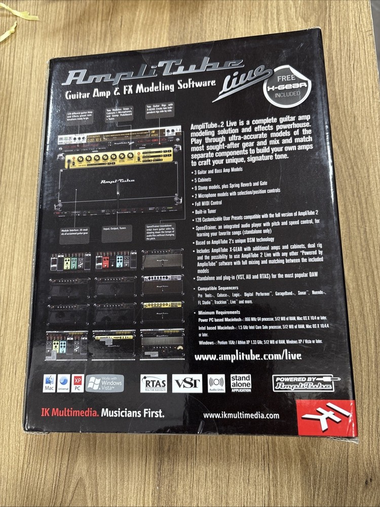 Ampli Tube Guitar Amp & Fx Modeling Software