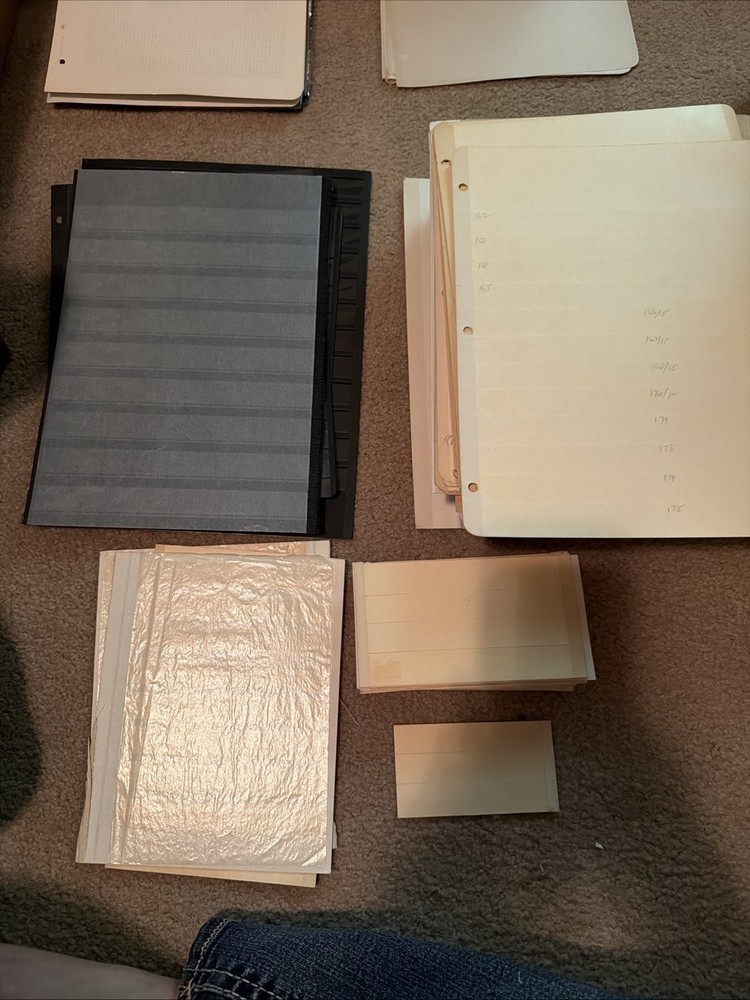 Stamp Album Stock Book