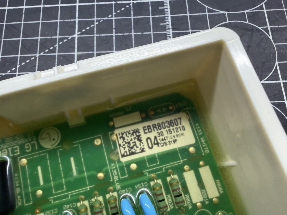 LG Washer Main Control Board P#EBR80360704