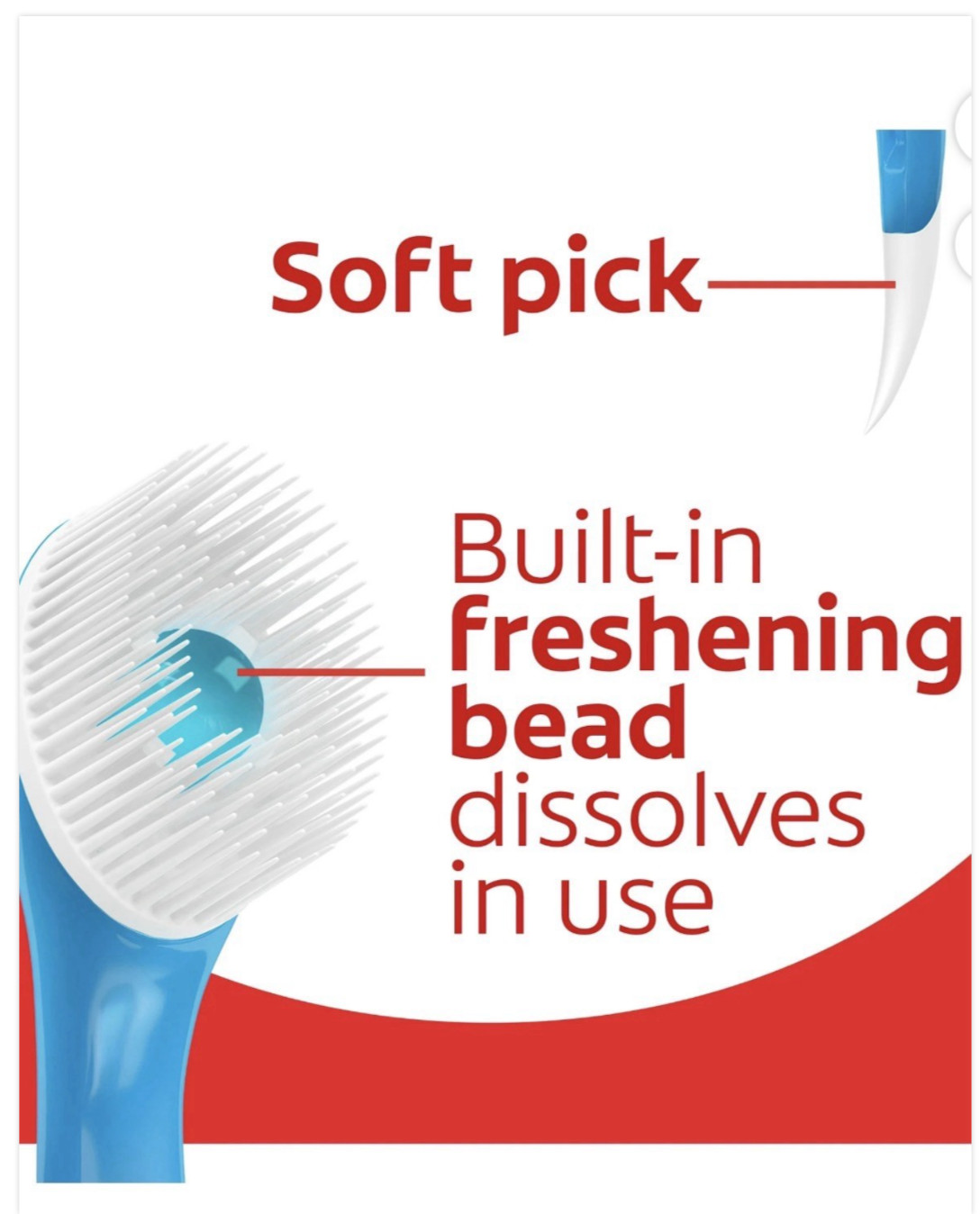 Colgate Wisp MaxFresh Peppermint Mini Toothbrush 24 Count No Water Needed