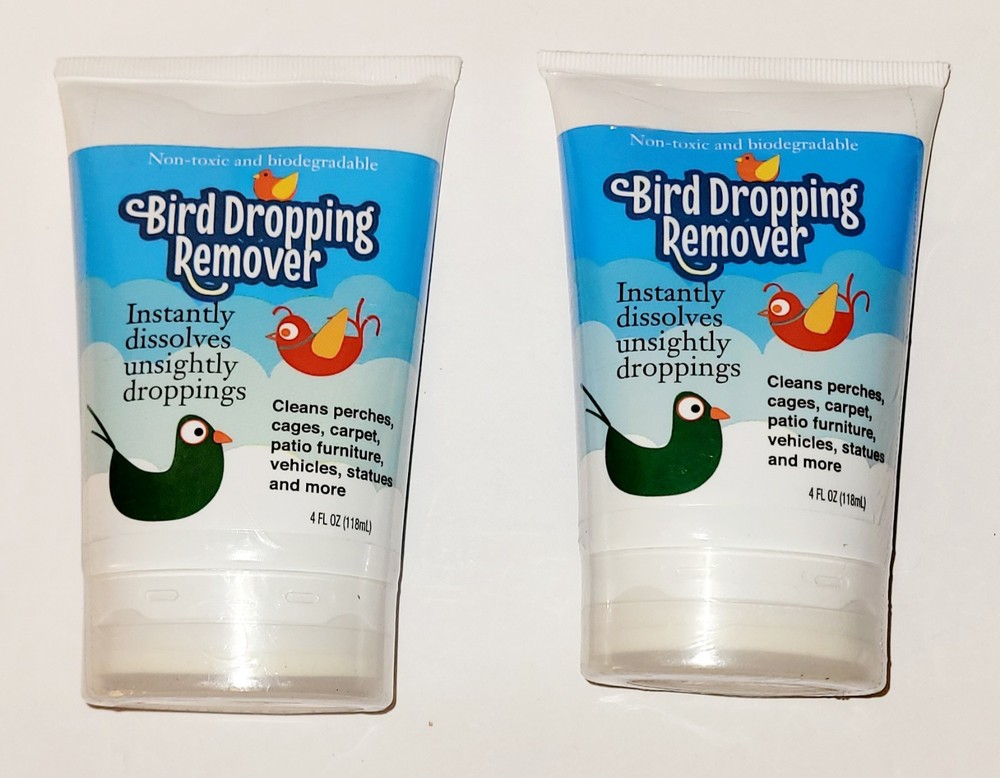 4 Oz Bird Dropping Remover, Bird Dropping Remover, 2 Pack
