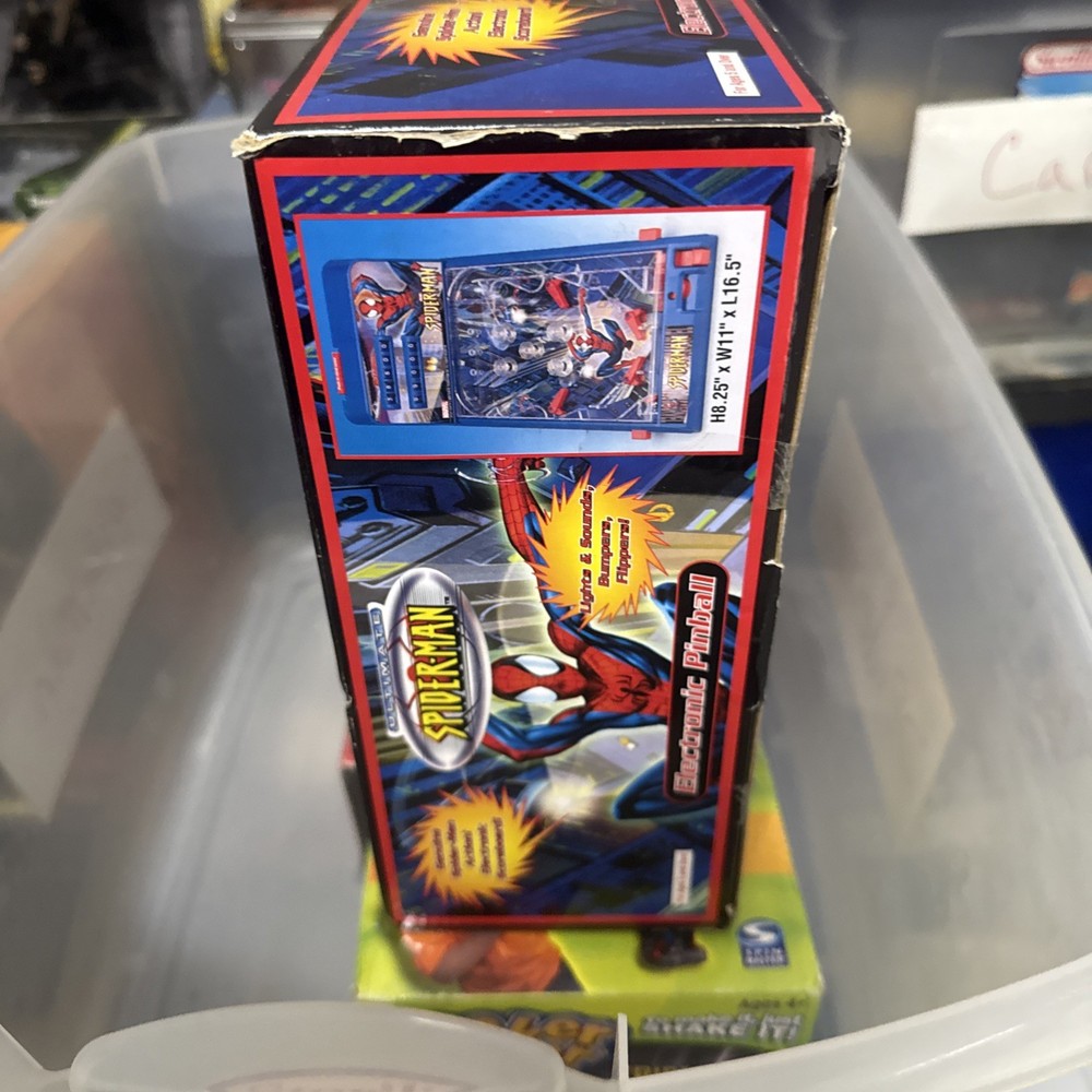 Spider-man Electronic Tabletop Pinball Game 2003
