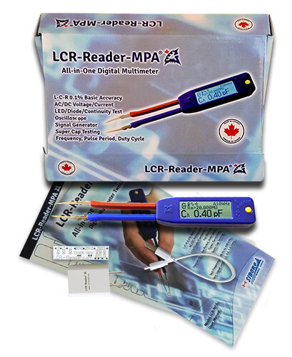 LCR-Reader-MPA Multi Purpose Multimeter LCR meter ESR meter LED Test