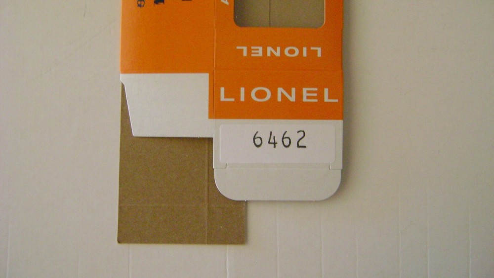 Lionel 6462 Long Gondola Licensed Window Box