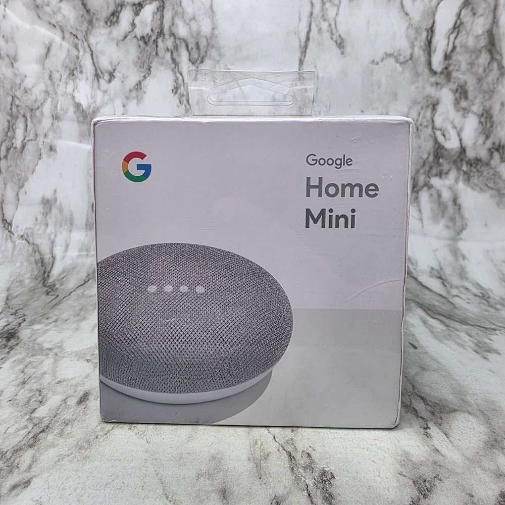 Google Home Mini Smart Speaker with Google Assistant Chalk GA00210-US