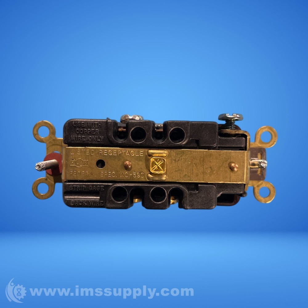 Hubbell HBL5252 Duplex Receptacle FNOB