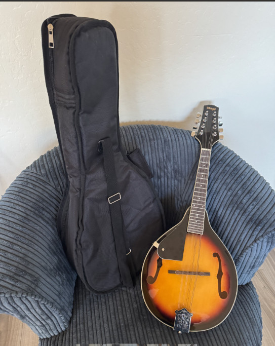 Stagg Bluegrass Mandolin with Solid Spruce Top -