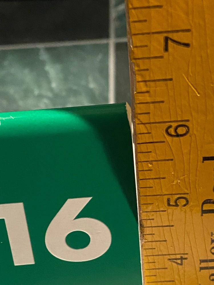 Shake Shack #16 Plastic Green Table Tent *Pre Owned* ddd1