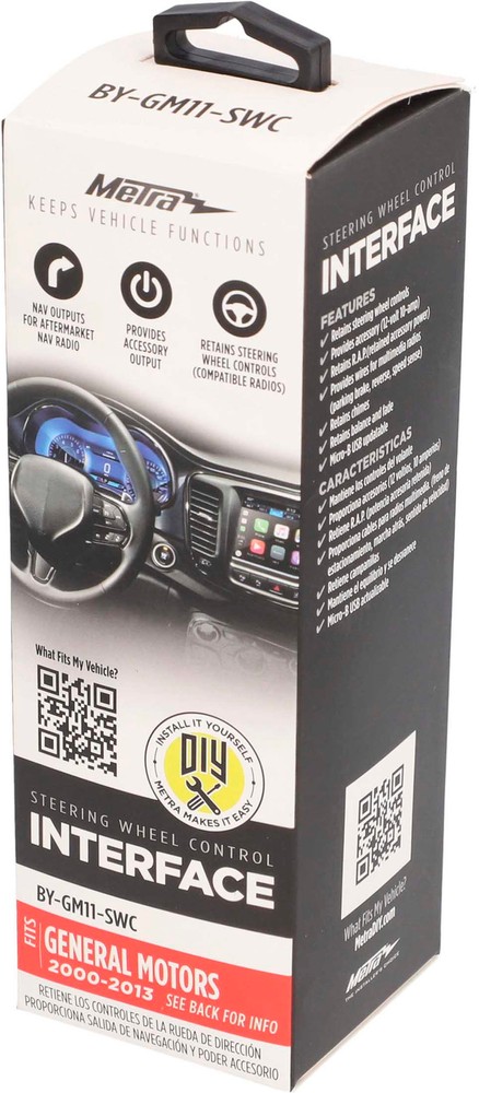 Metra - Steering Wheel Control Interface for Select General Motors Vehicles -...