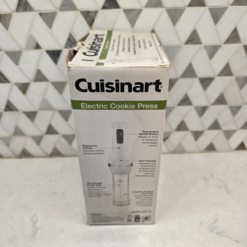 Cuisinart CCP-10 Electric Cookie Press w/ 12 Discs