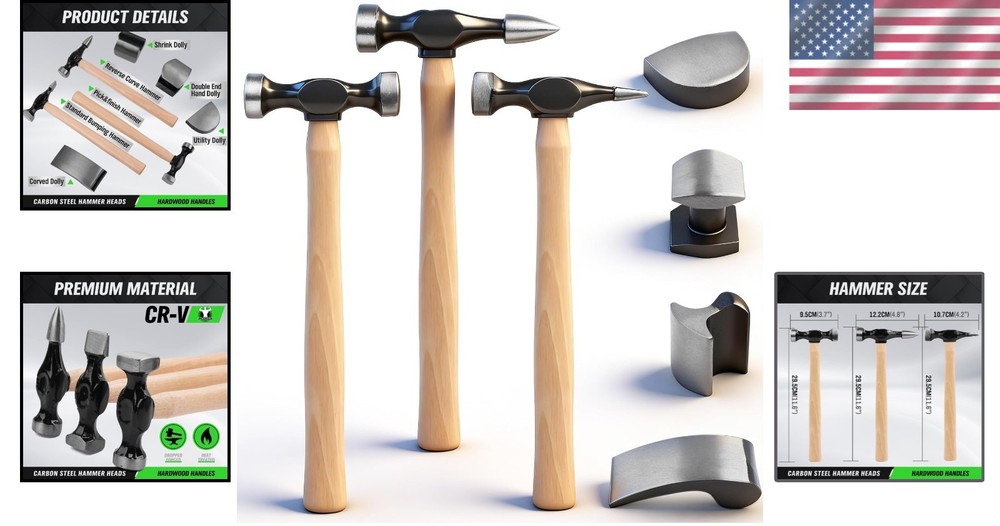 Durable Auto Body Repair Tool Collection