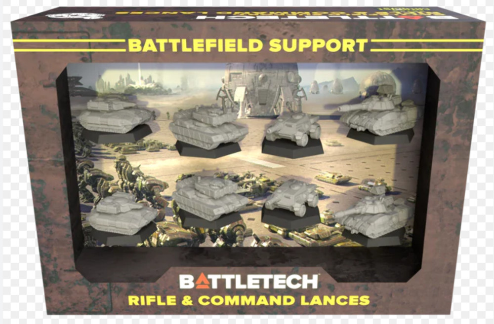 Catalyst Games Battletech Battlefield Support: Rifle & Command Lances UNOPENED