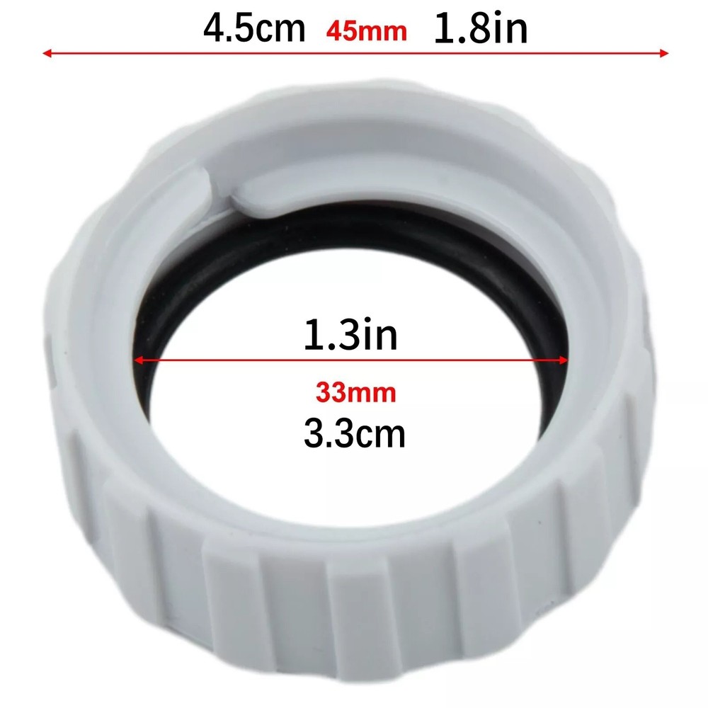 3* Durable Plastic Hose Nuts 9-100-3109 Replace For Polaris 360 Pool Cleaner
