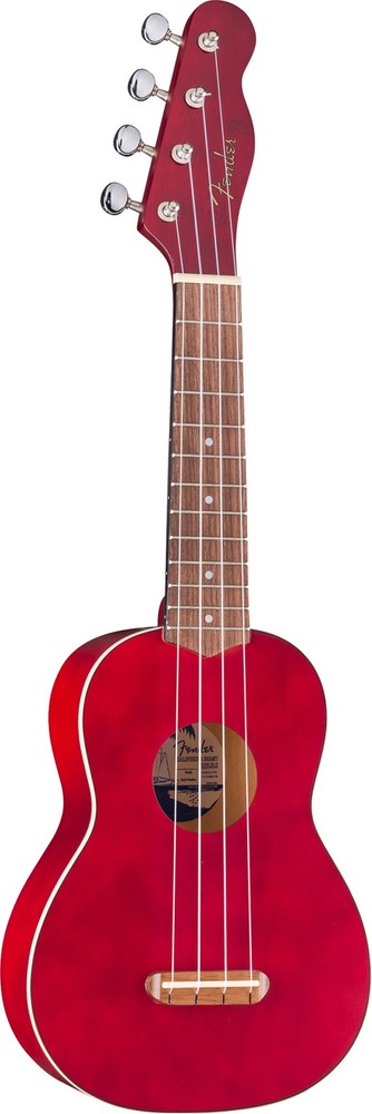 Fender Venice Soprano Ukulele - Cherry