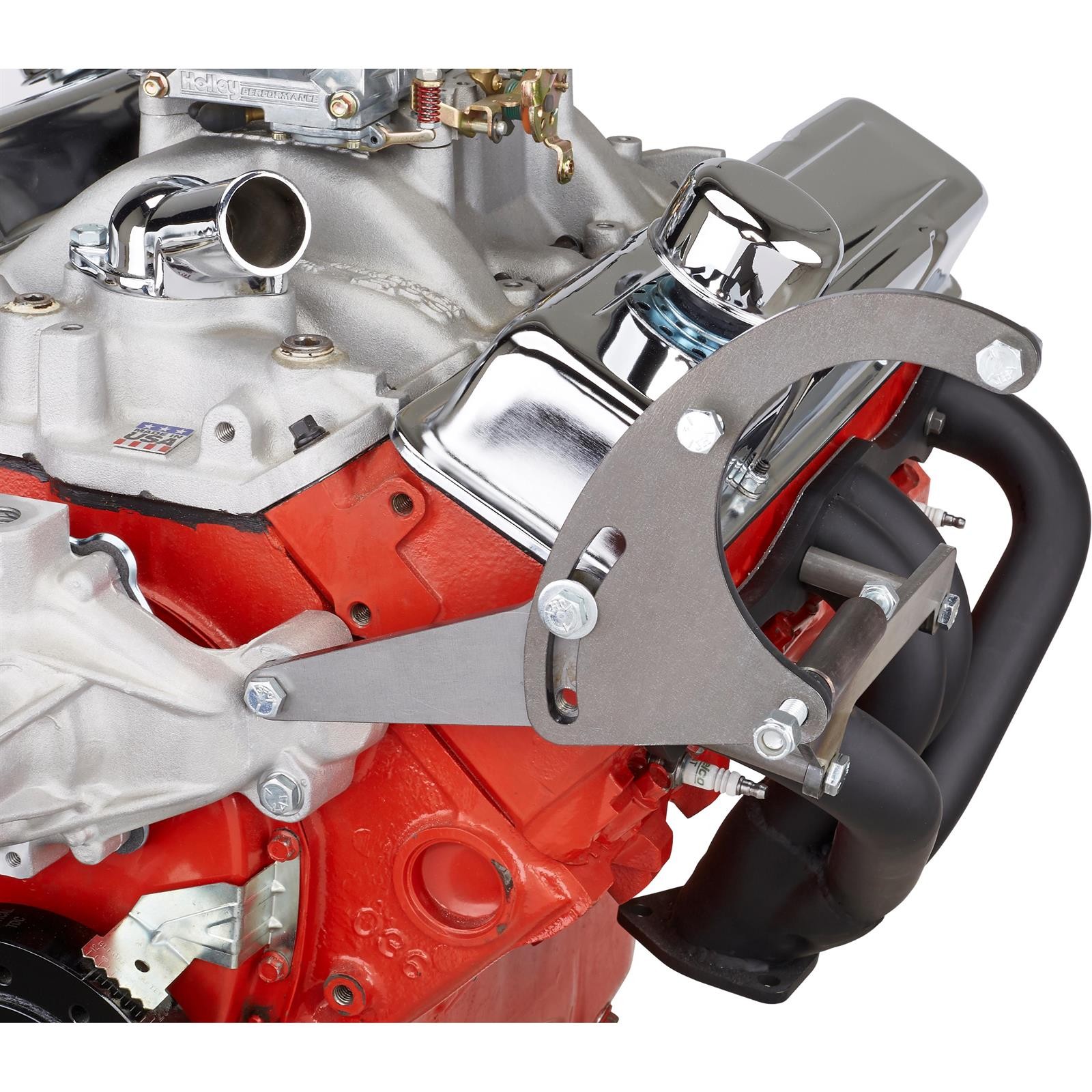 Vintage Air 15410-VCB Side Mount A/C Compressor Bracket, SBC, LH