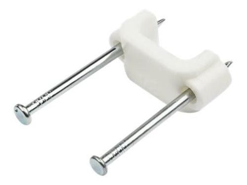 StarTech CBMDNMCC1 100 Pack Cable Clips White Reusable Clamps