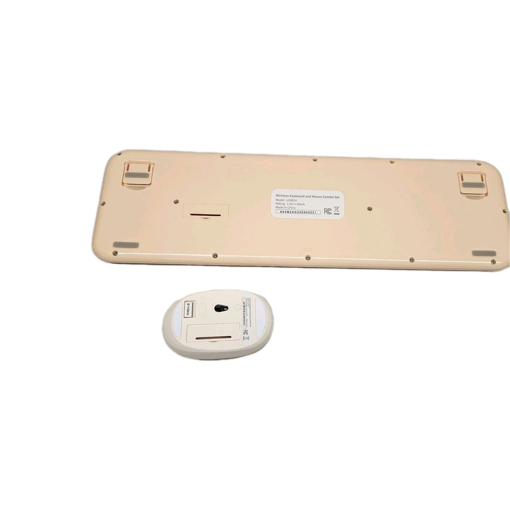 Lovely Wireless Keyboard And Mouse Combo Set