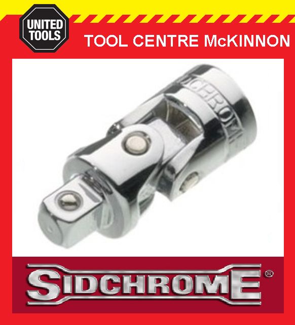 SIDCHROME SCMT12909 1/4” DRIVE UNIVERSAL JOINT