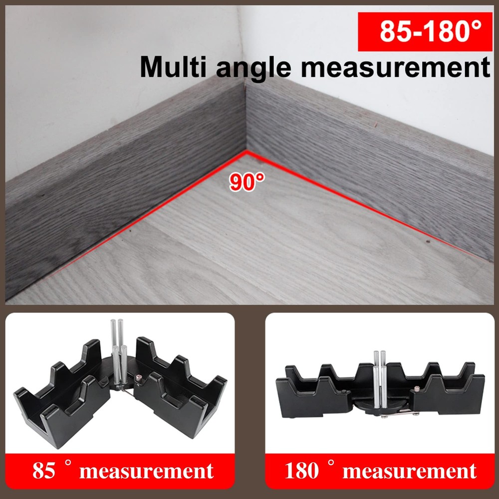 2-in-1 Mitre Measuring Cutting Tool, Miter Saw Protractor Tool, Precise Mitre...