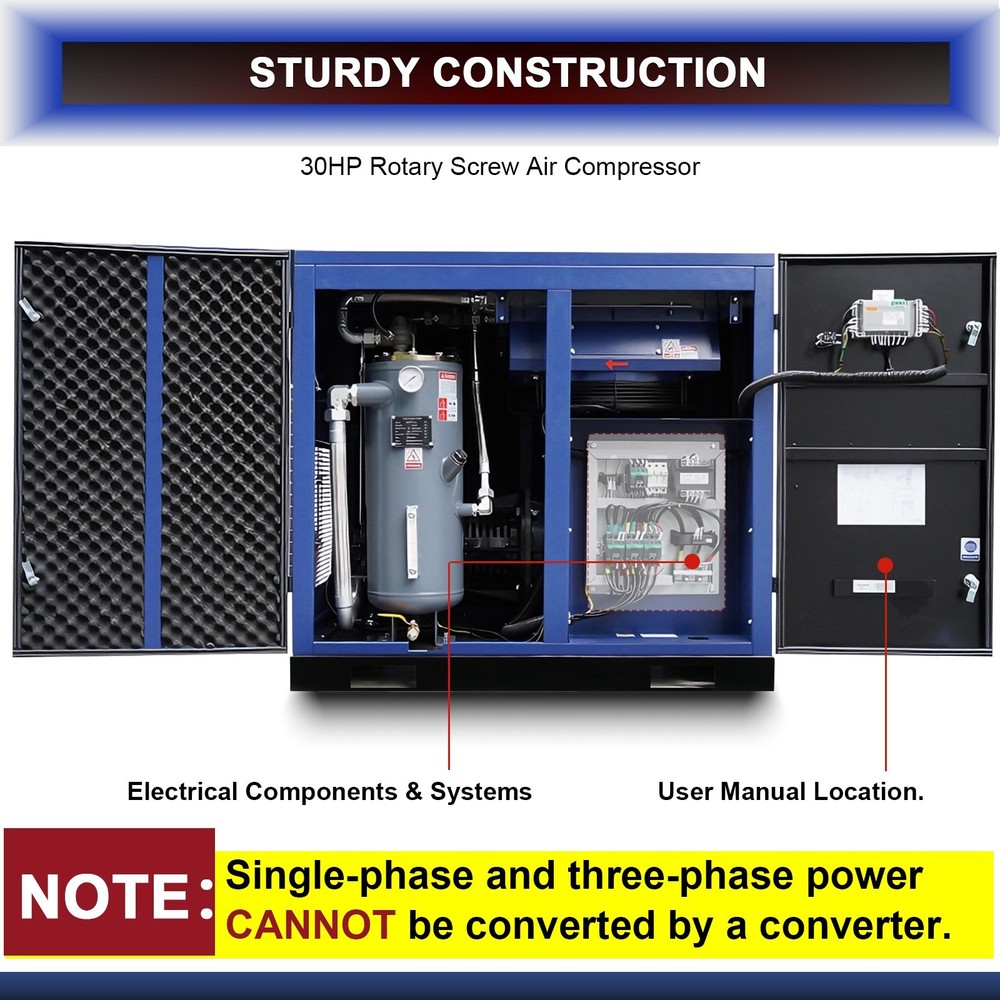 30HP Rotary Screw Air Compressor