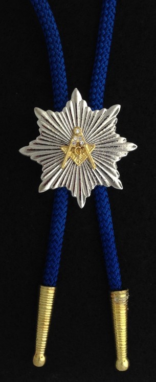 Masonic Starburst Bolo Tie (BBL19)
