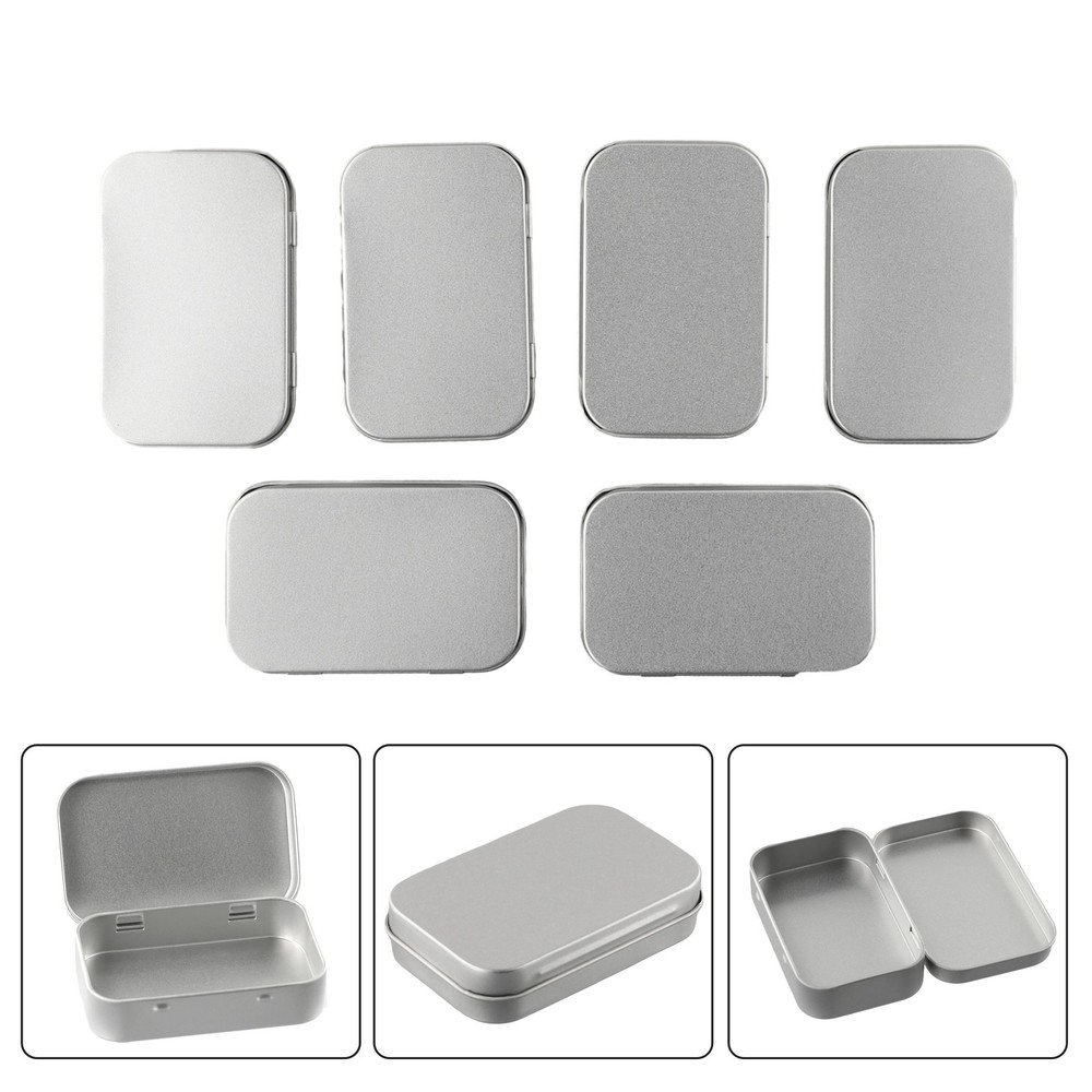 New Metal Box Storage Boxes for MINI Candles Practical Set Small Container