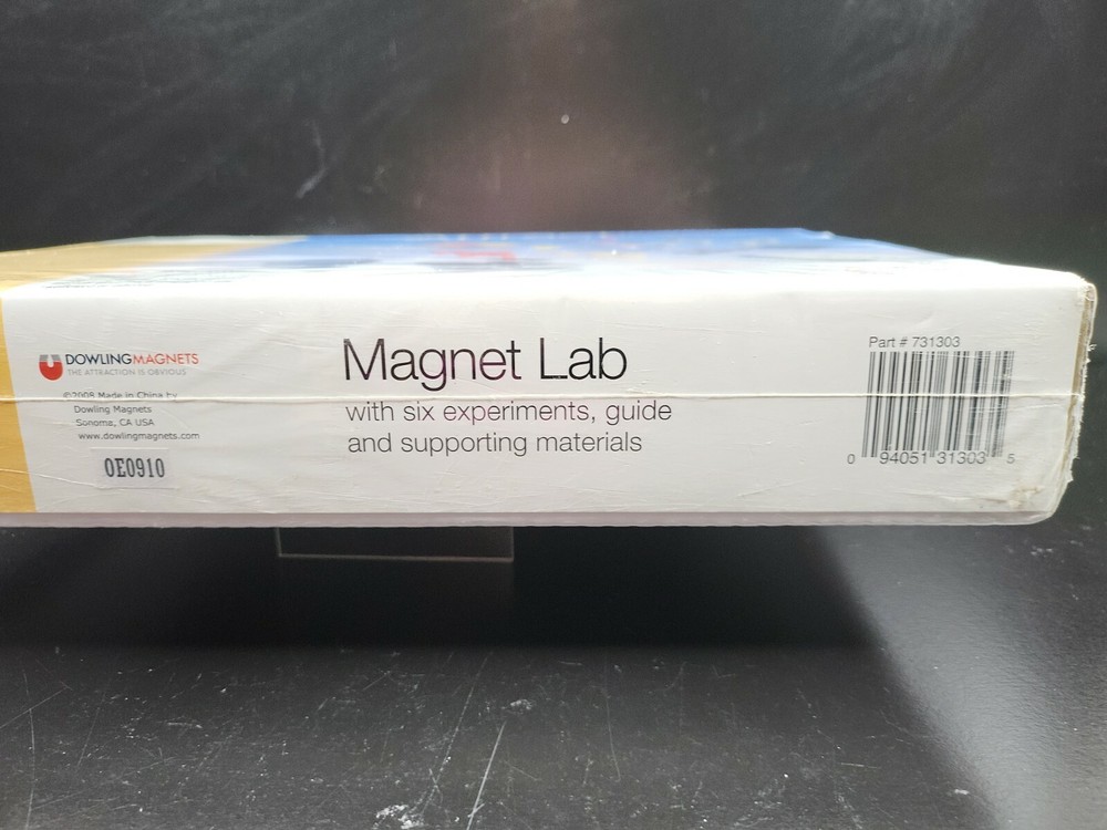 Magnet Lab Level 3 Six Experiments Dowling Magnets Learn Classroom Fun Guide NEW
