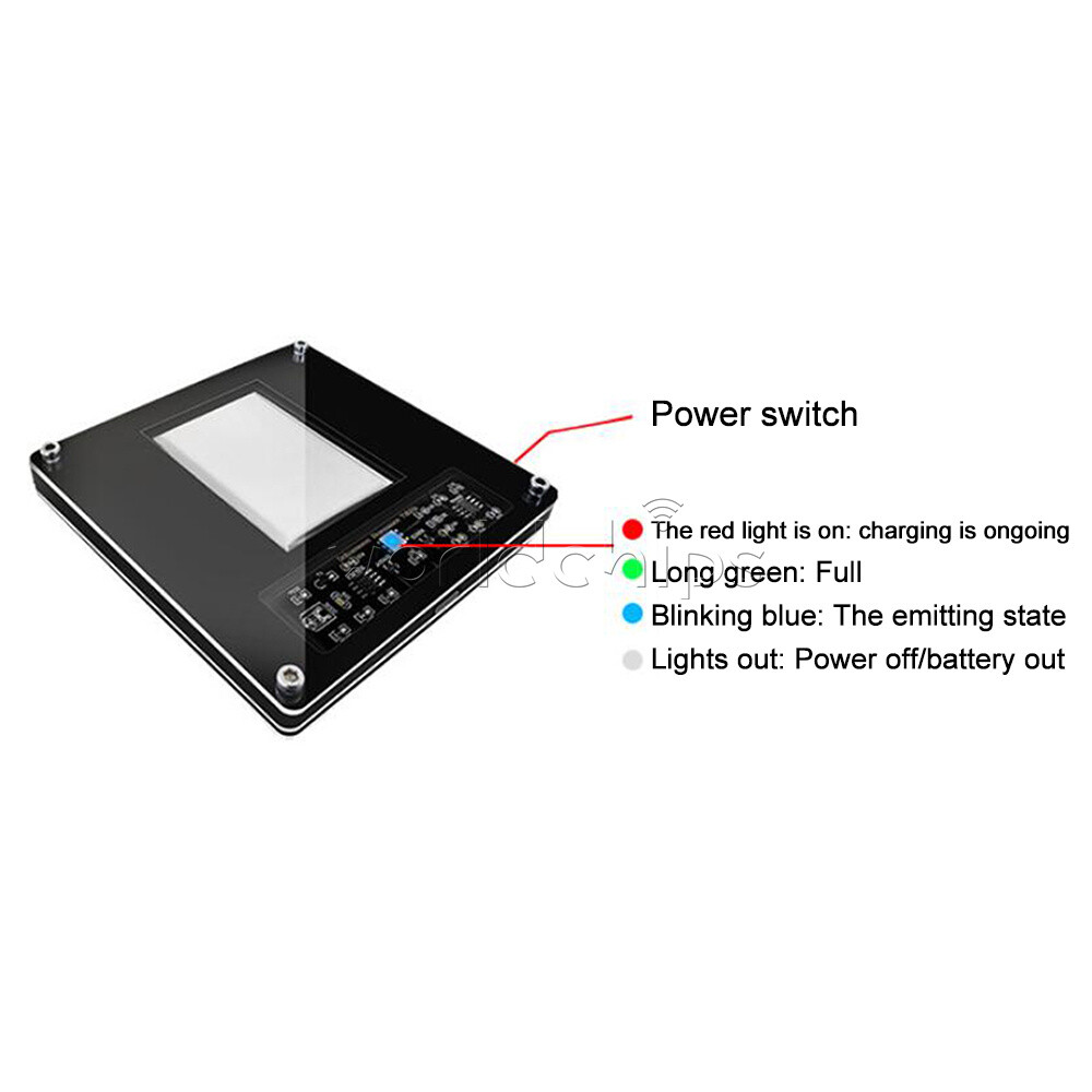 Type-C 7.83Hz Ultra-low Frequency Schumann Wave Pulse Generator Tool W/ Battery