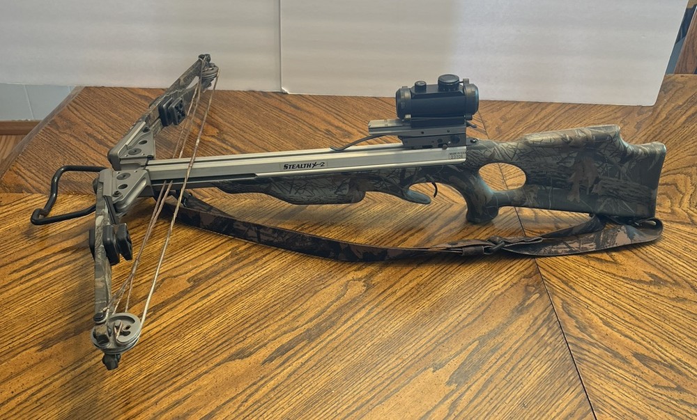 Ten-Point Stealth X-2 Camo Crossbow With Scope
