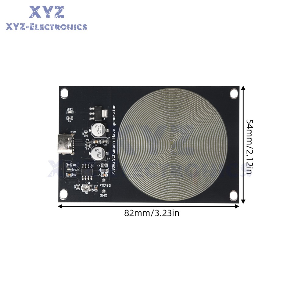 DC 5V 7.83HZ Schumann Wave Generator Ultra Low Frequency Pulse Generator Type C