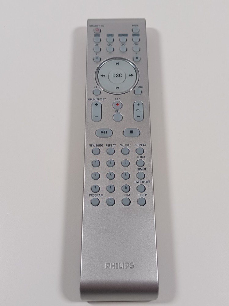 Philips Remote Control PRC501-08 For MCM309R Audio System - Tested, Works