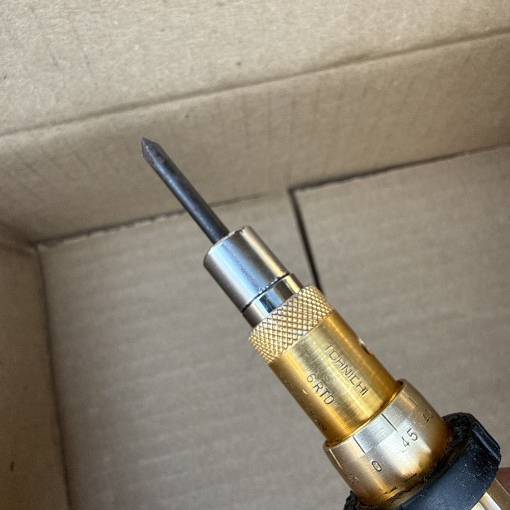 Tohnichi 6RTD Adjustable TorqueWrench High Precision. 2 pieces.
