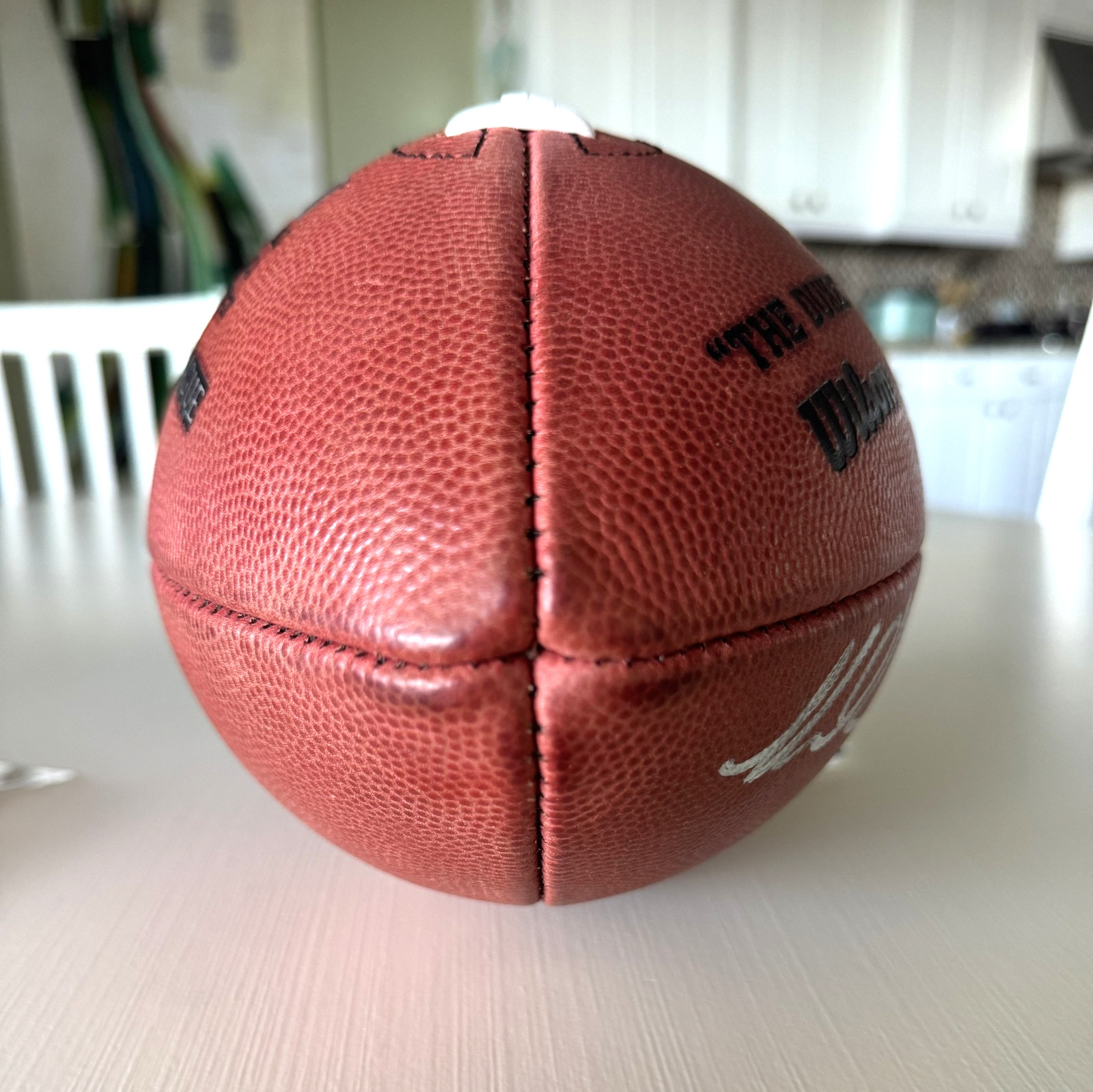 Mike Evans GAME USED💪Signed + Inscribed Ball Tampa Bay Buccaneers 24-25 Season