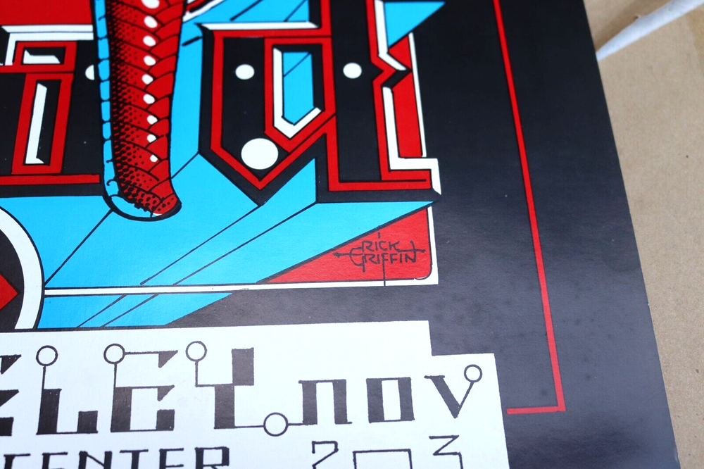 1984 RICK GRIFFIN GRATEFUL DEAD BERKELEY CONCERT POSTER PHARAOH 18X23" RARE