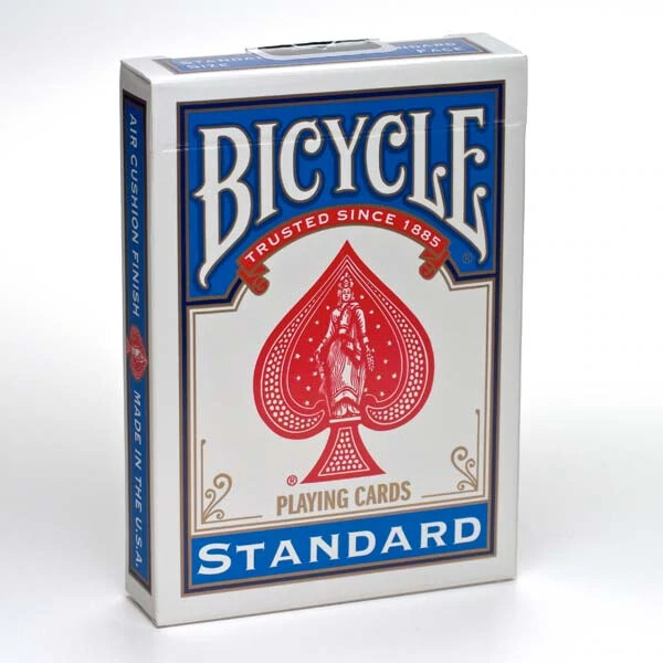 Bicycle® Standard Index Playing Cards, Single Deck (Blue), *NEW*